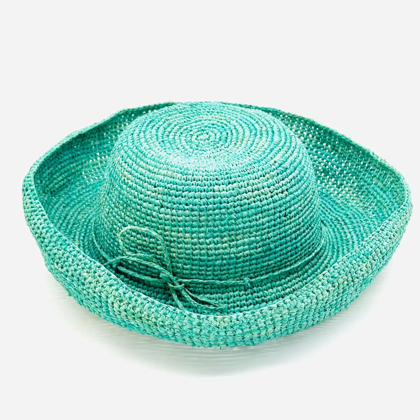 Hat--3" Brim, Raffia, 5 Colors (Shebobo)