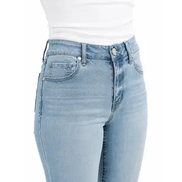 Pants--Denim, Mini Boot Cut, Mid Rise, Released Hem, "Harmony" (1822 Denim)