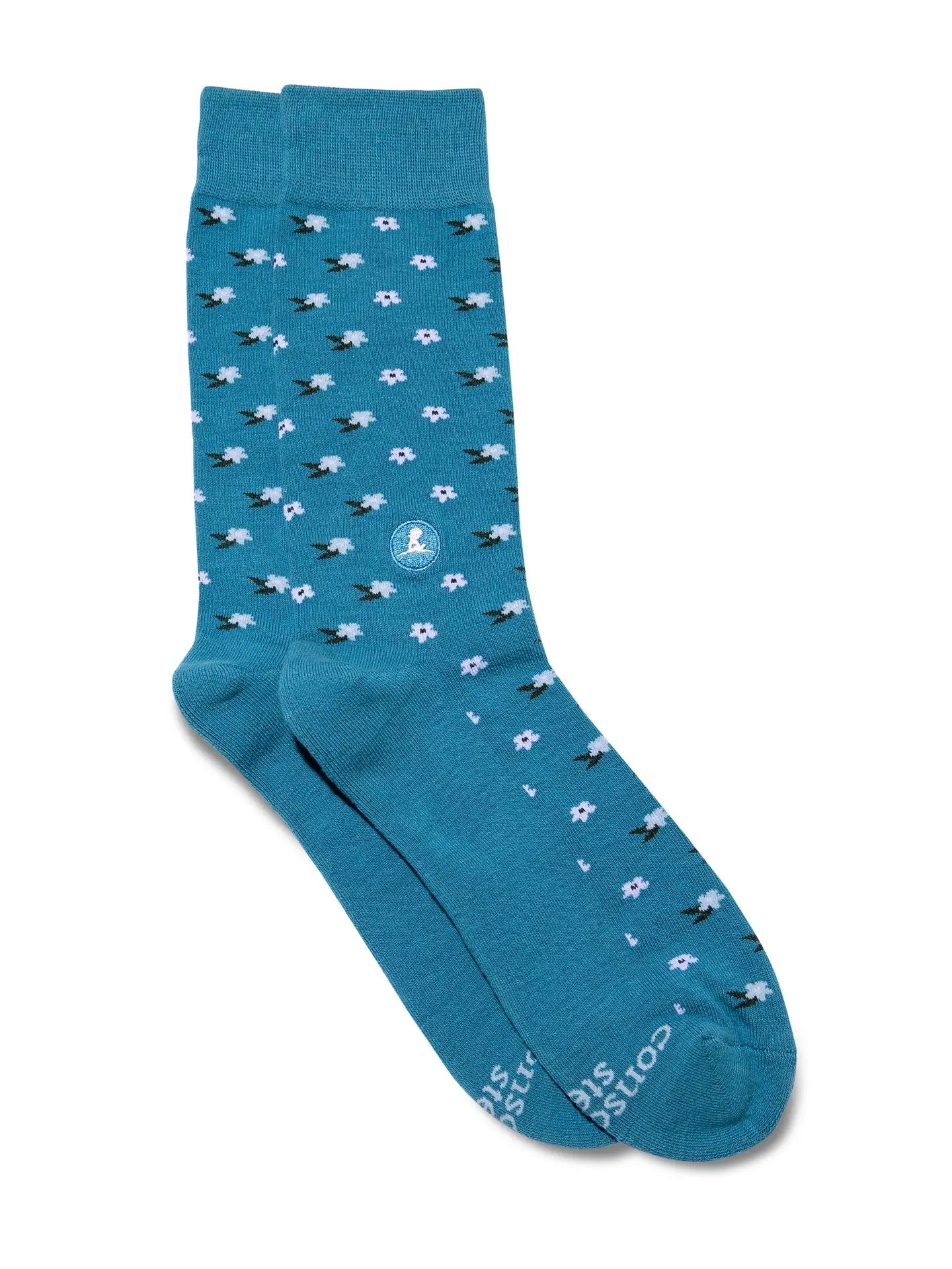 Conscious Steps--"Socks that Find a Cure" (2 Patterns; 2 Sizes)