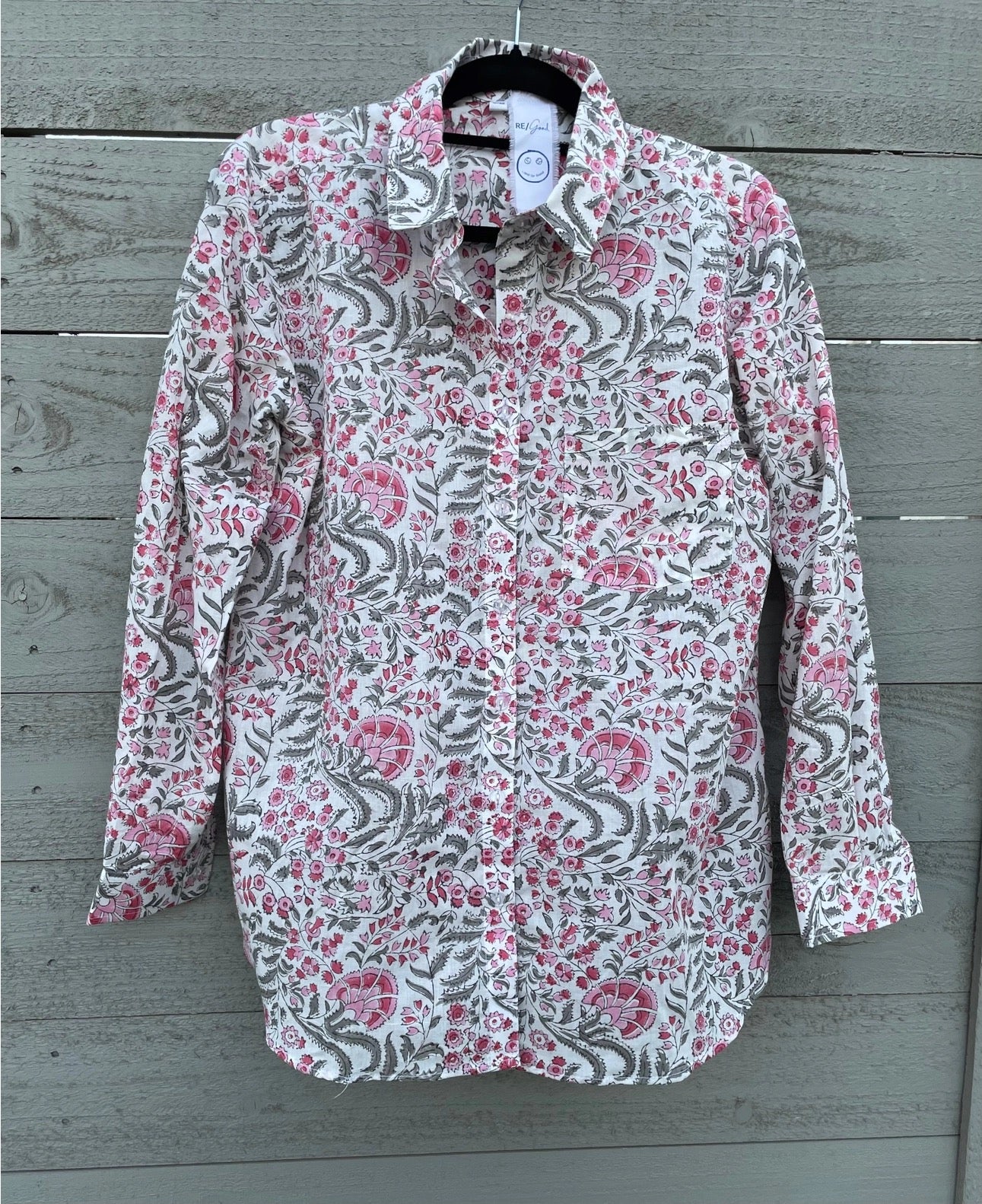 Blouse--"Good Boyfriend", Cotton, Bristol Floral (and for Good)