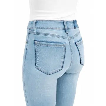 Pants--Denim, Mini Boot Cut, Mid Rise, Released Hem, "Harmony" (1822 Denim)