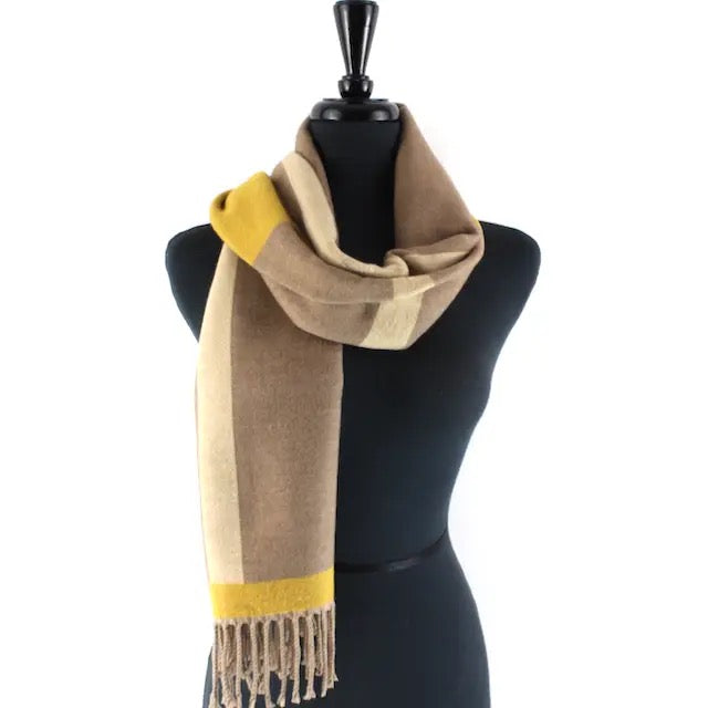 Scarf--"Sweet Pea" Reversible (Pretty Persuasions)
