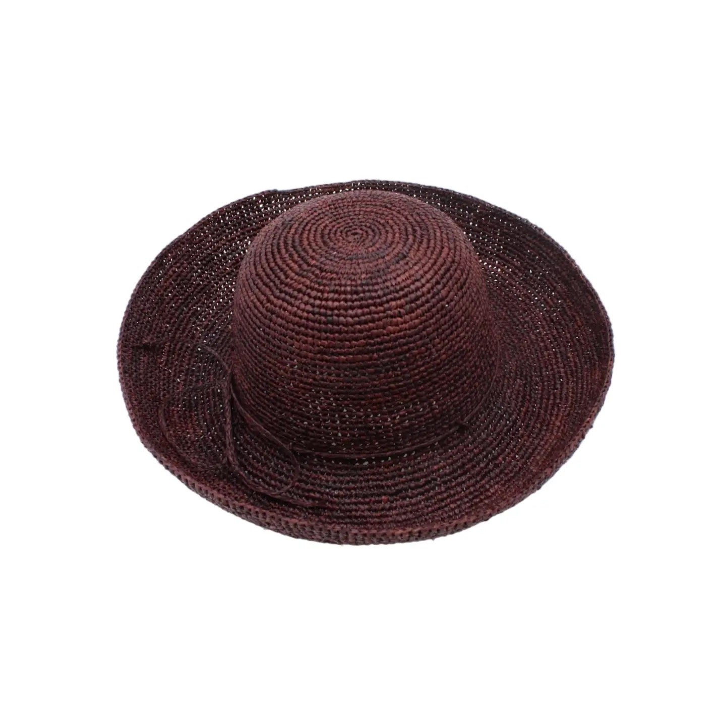 Hat--"Leor", Crochet-Raffia, 5 Colors (Shebobo)