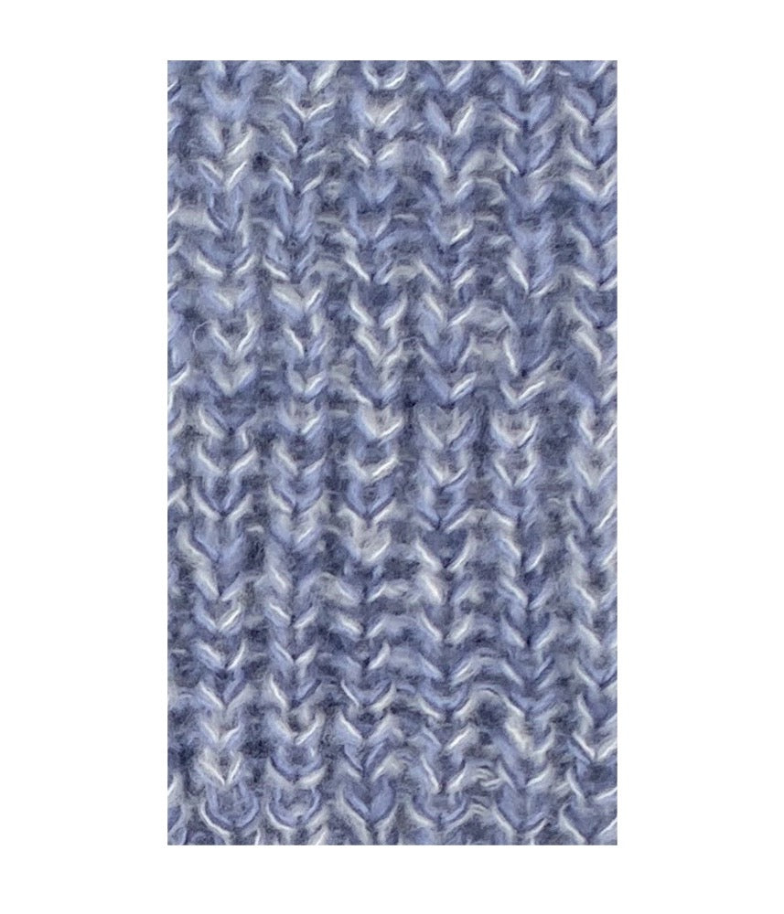 Sweater--"Tara", T-Neck, Marled, Indigo Coast OR Bold Ink (Wooden Ships)