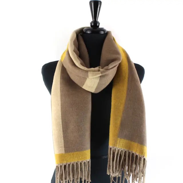 Scarf--"Sweet Pea" Reversible (Pretty Persuasions)