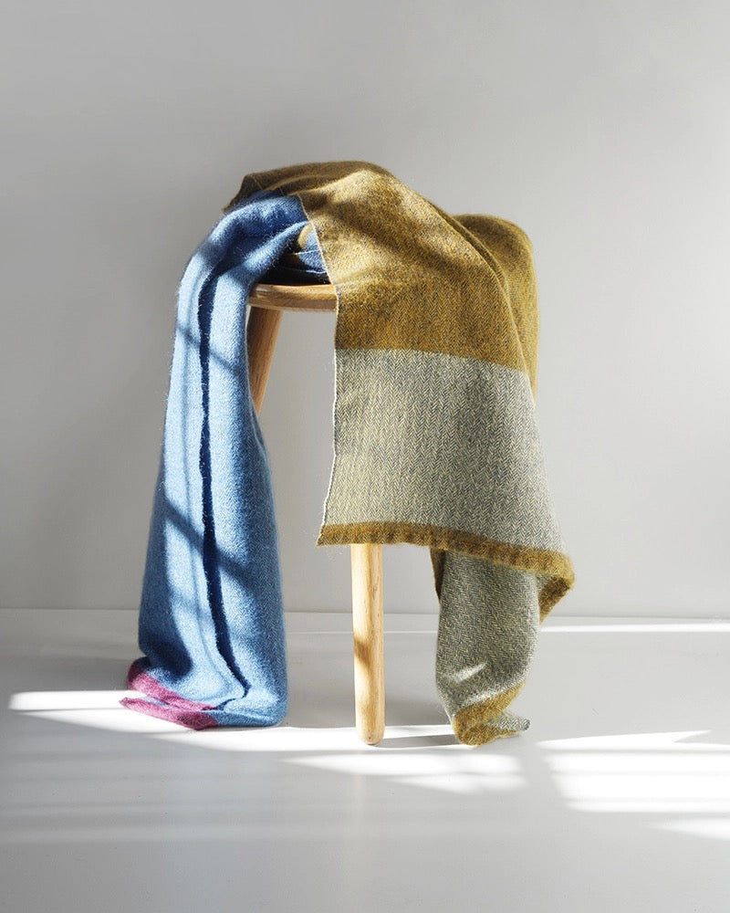 Wrap--"MOS", Bamboo/Silk/Mohair, 4 Colorways (MUNGO)