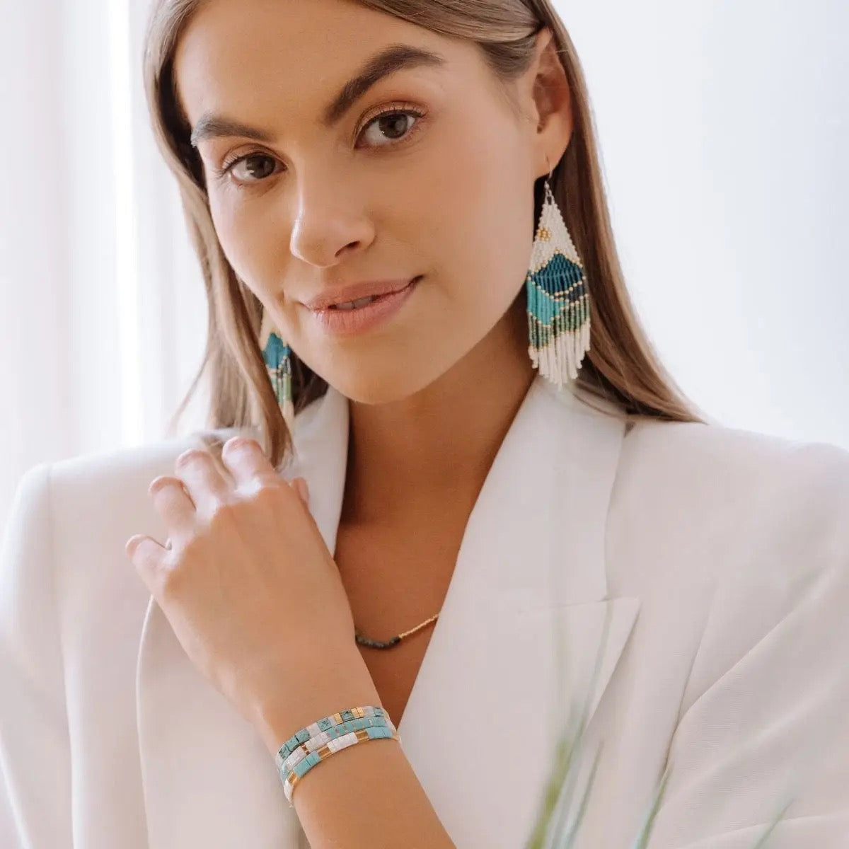 Earrings--Beaded, Patterns (Koss Design)