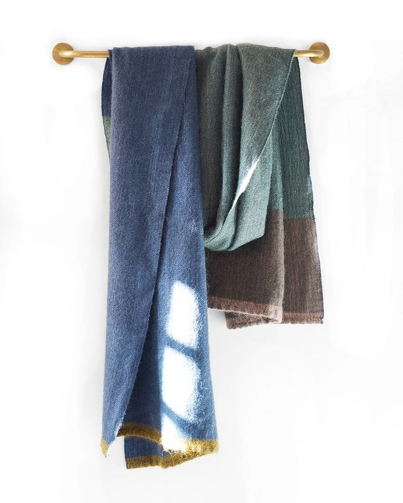 Wrap--"MOS", Bamboo/Silk/Mohair, 4 Colorways (MUNGO)