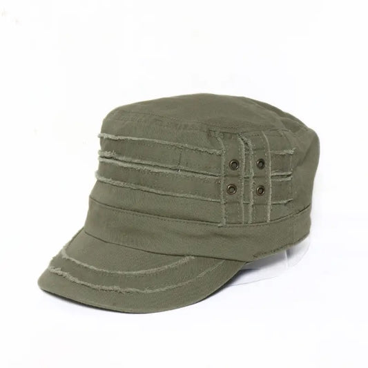 Hat--"Cadet Cap", Olive (David and Young)