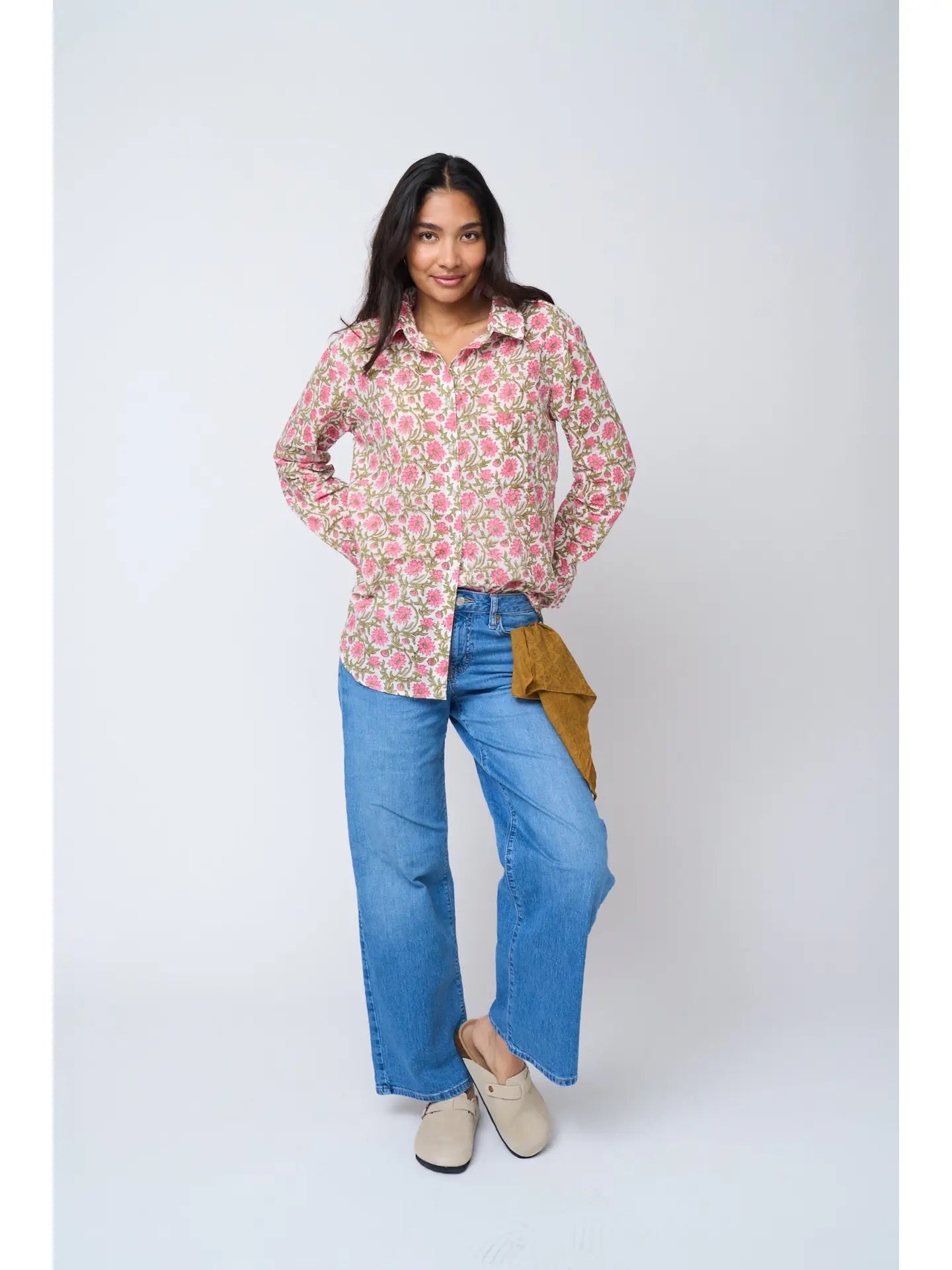 Blouse--"Good Boyfriend", Cotton, Darlington Floral (and for Good)