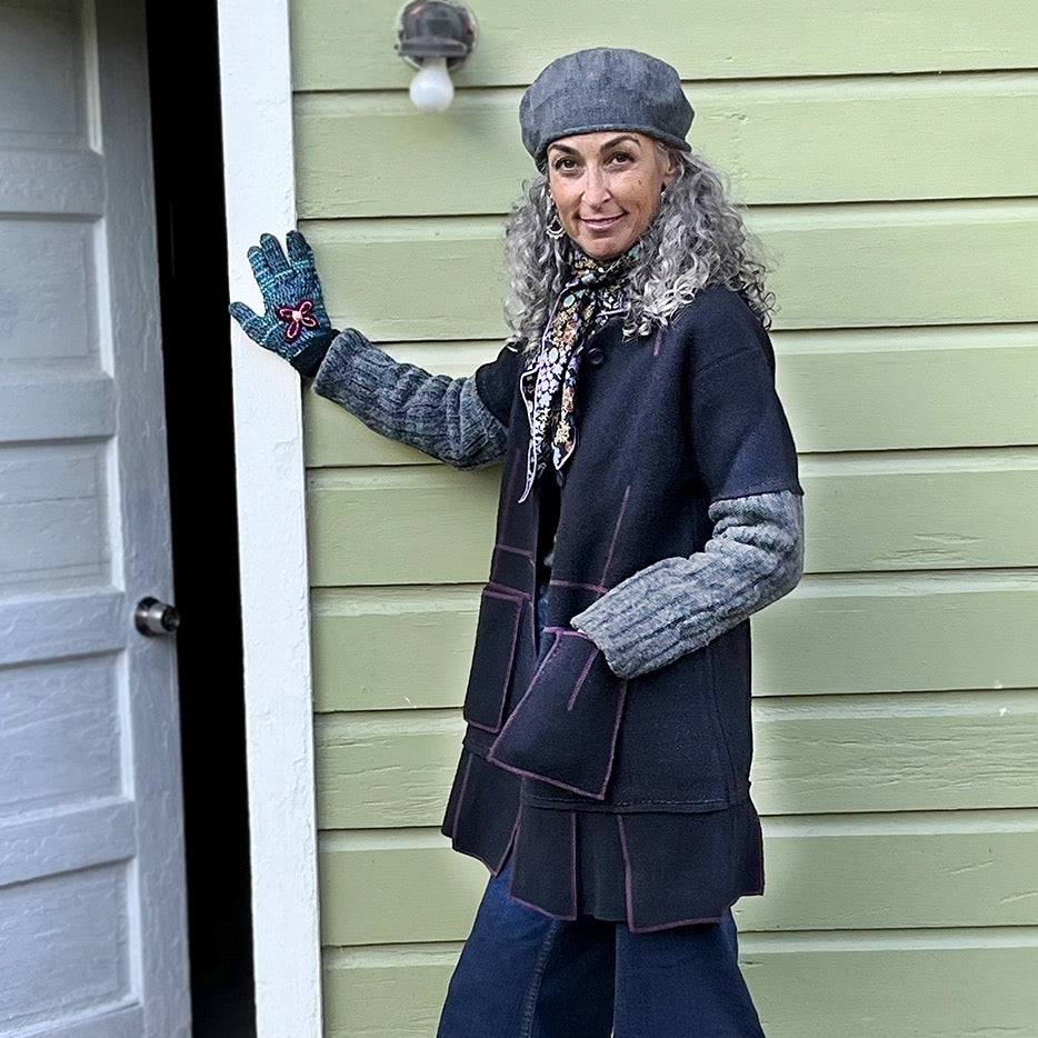 Hat--Beret, ALPACA, Many Colors (Little Journeys Chicago)
