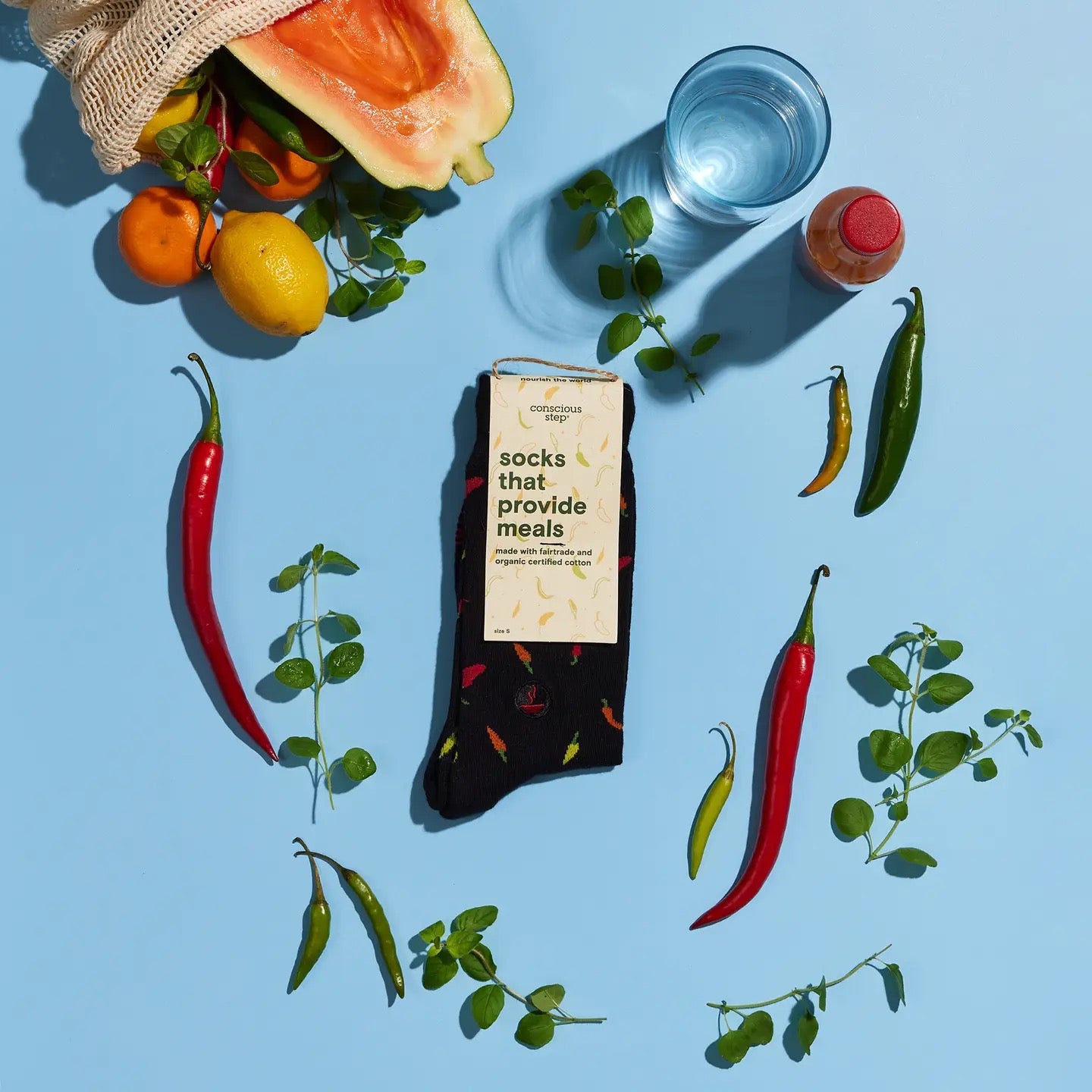 Socks--"Provide Meals" (Conscious Steps)