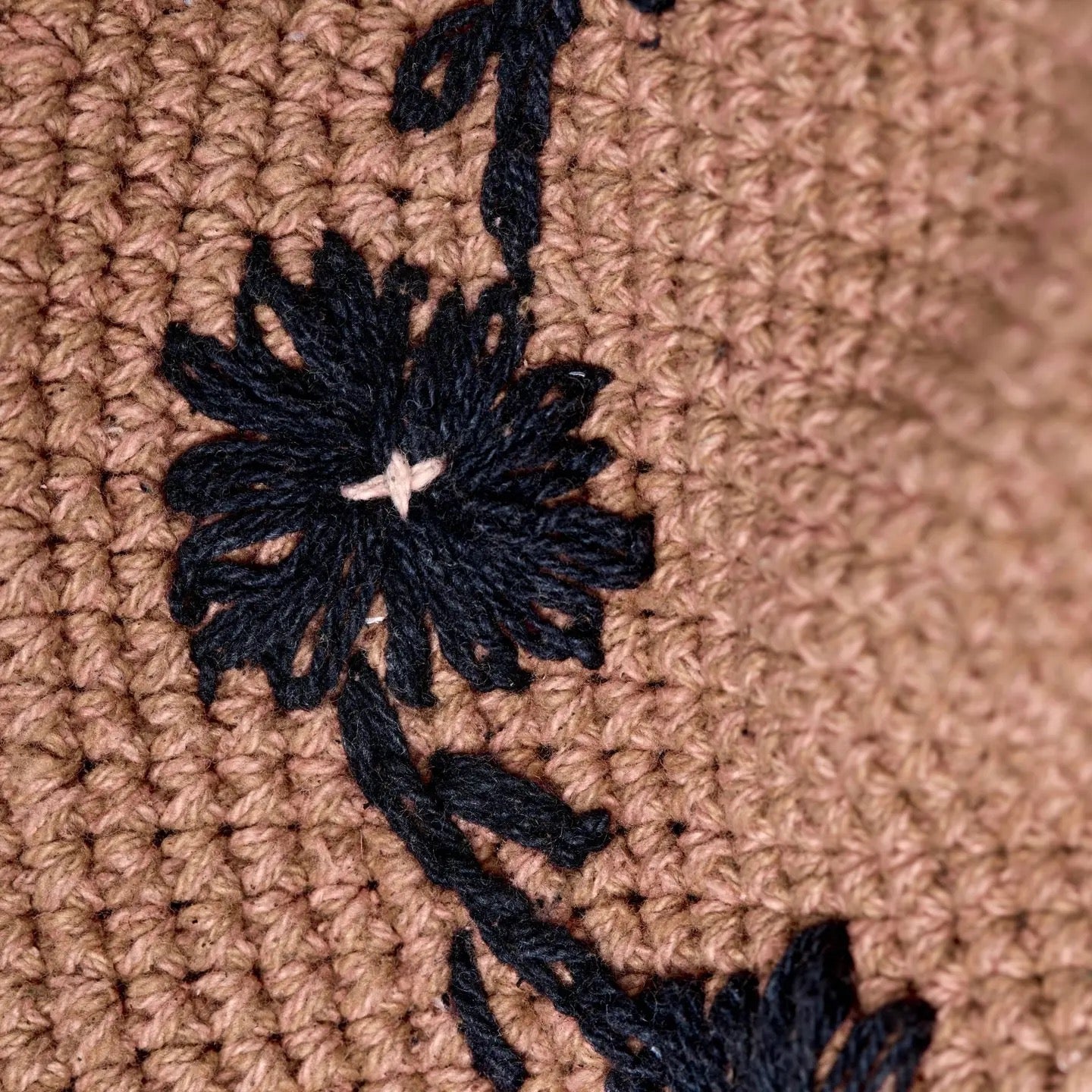 Hat--Fleur", Crocheted-Cotton, 5 Colors (By Many Hands)