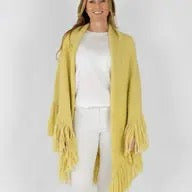 Shawl--"Gulla", Alpaca & Merino Wool, 2 Colors (Merete Dehn)