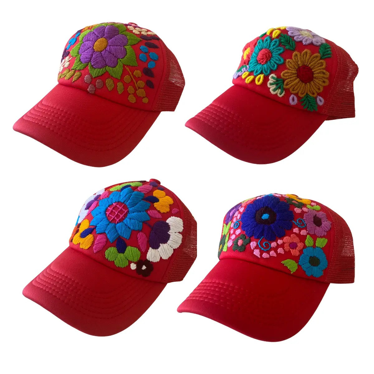 Hat--Trucker, Floral, Many Colors (Lumily)