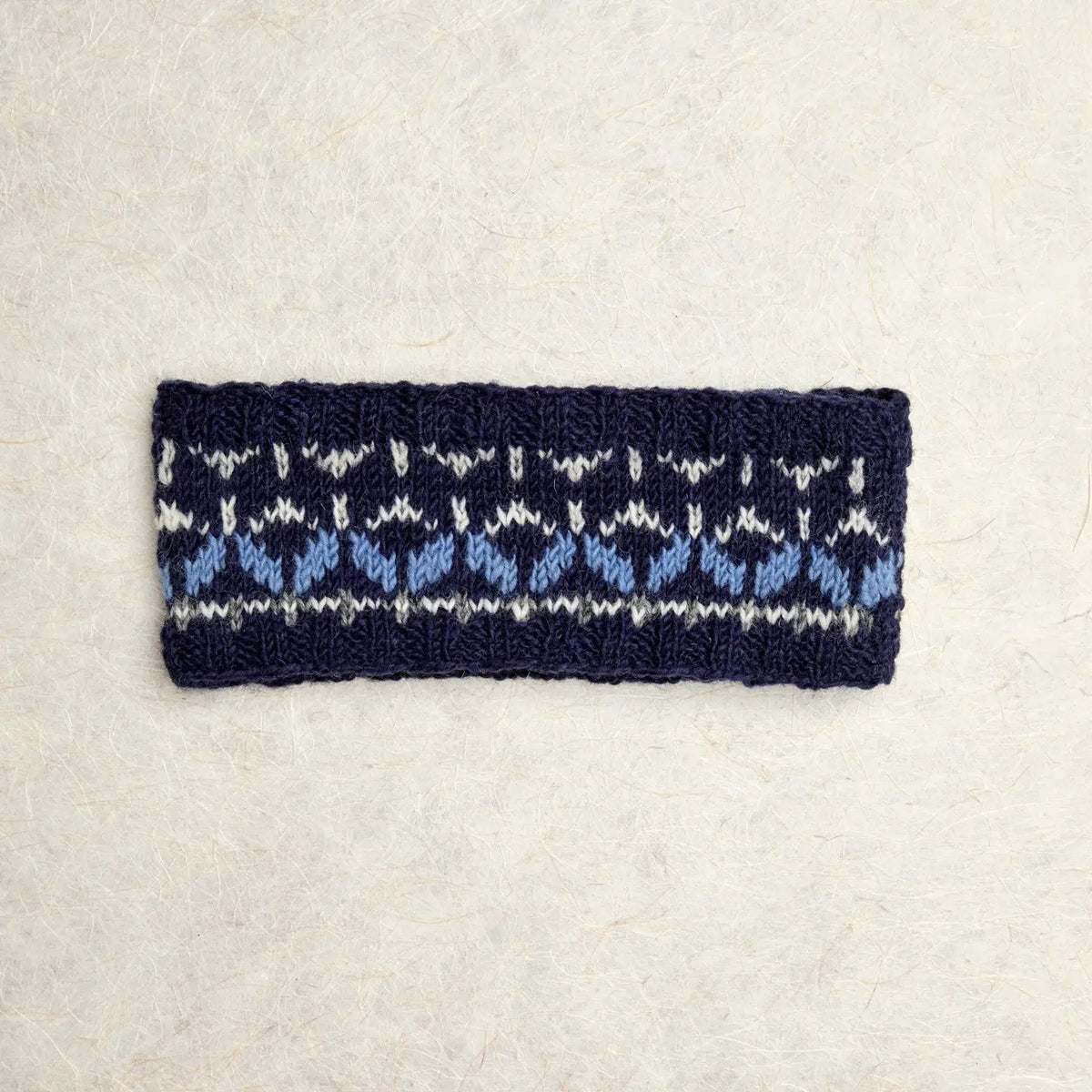 Headband--"Freya", Wool--Blues (By Many Hands)