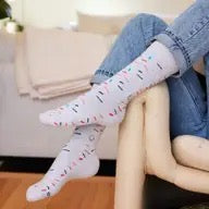 Conscious Steps--"Socks that Find a Cure" (2 Patterns; 2 Sizes)