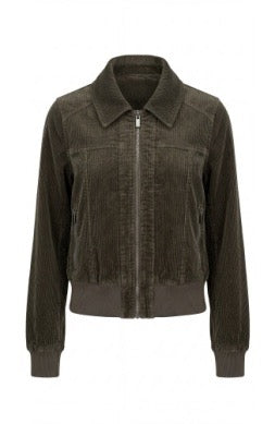 Jacket--Bomber, Zip Front--HUNTER GREEN (Liverpool LA)