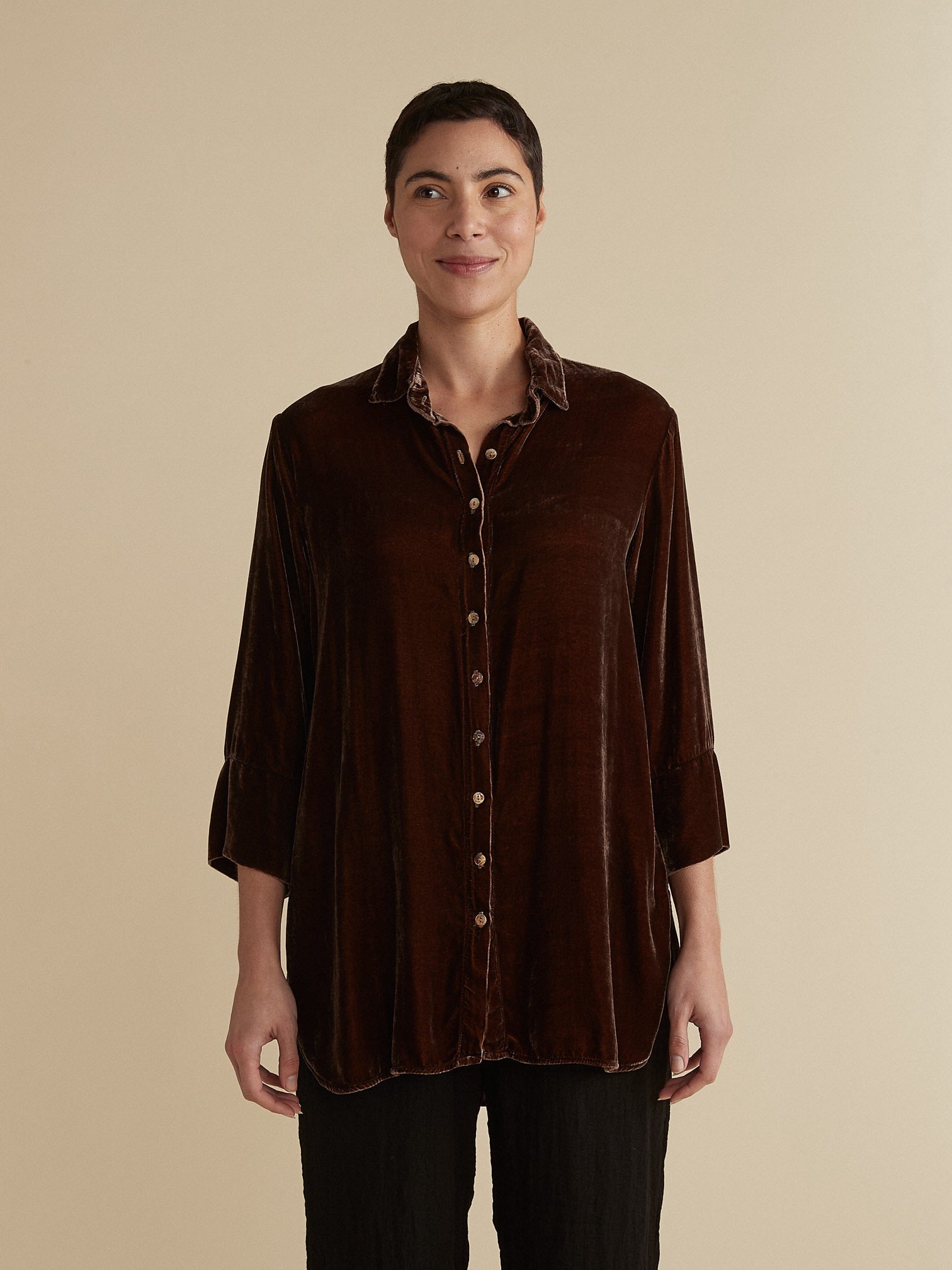 cognac dress shirt Daniel Ellissa Men's Rust Cognac Dress Shirt 21.5 37/38 New