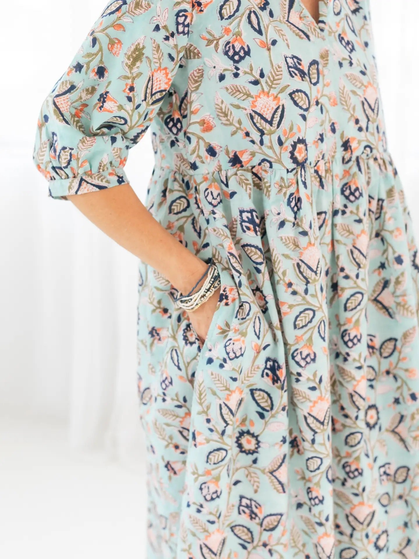 Dress--"Somerset", Long, 2 Colors (Rahab's Rope)