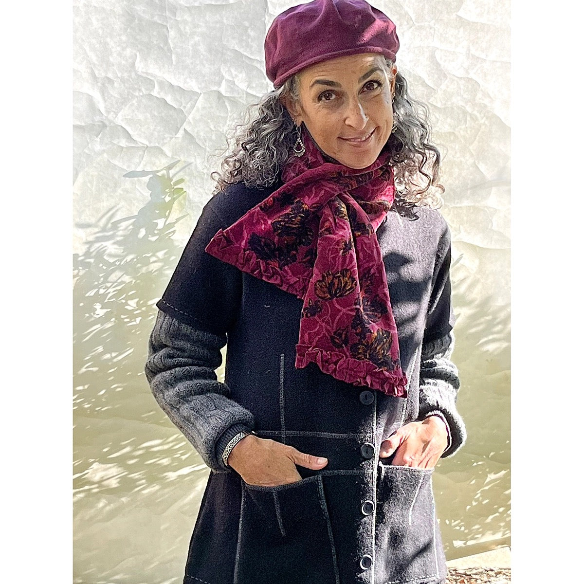 Hat--Beret, ALPACA, Many Colors (Little Journeys Chicago)