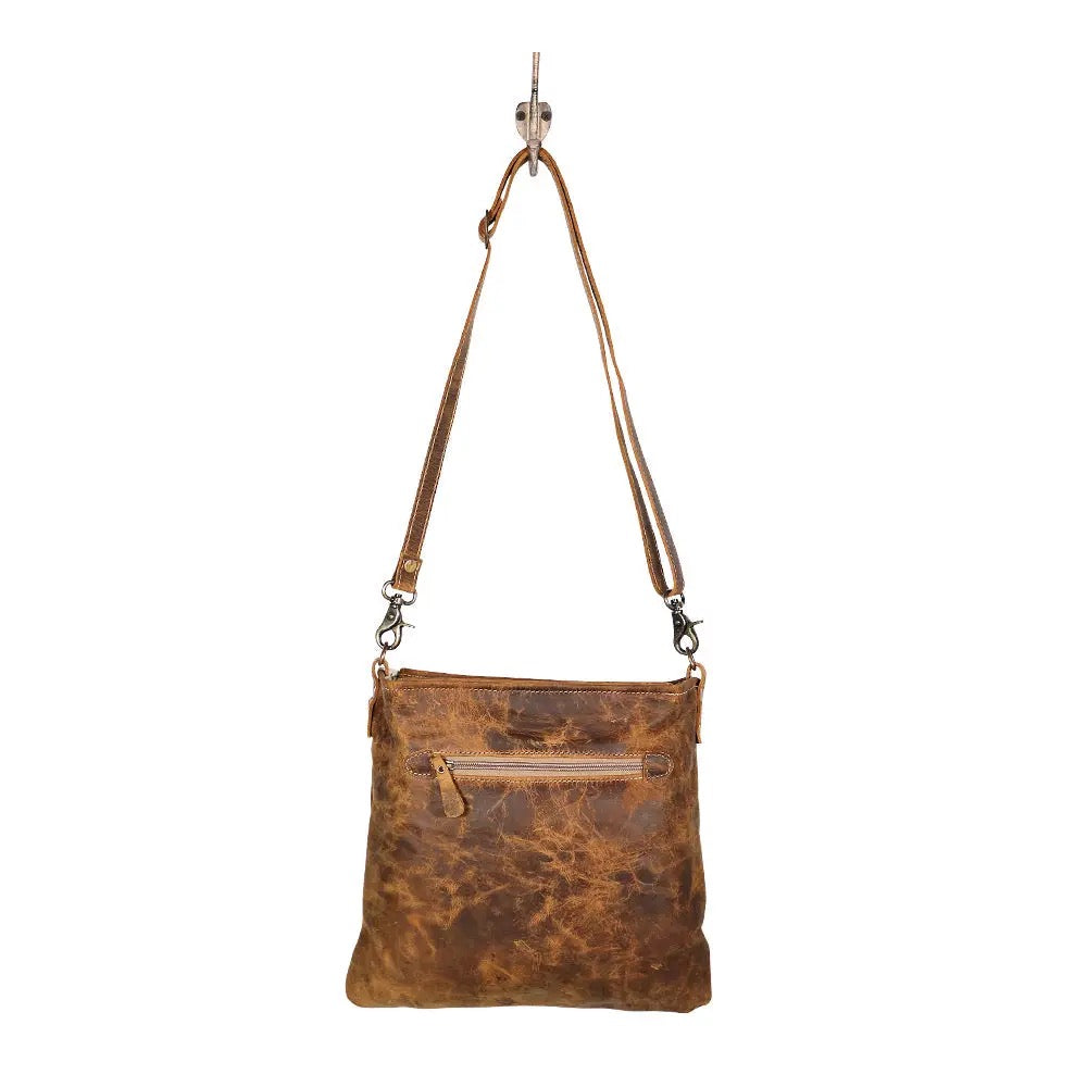 Bag--"The Beast", Leather, Brown (Myra Bag)