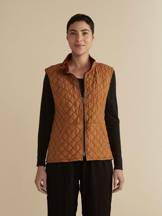 Vest--Quilted, 4 Colors (Cut Loose)