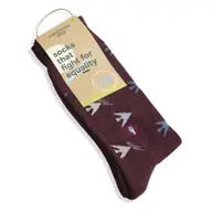 Conscious Steps--"Socks that Fight for Equality" (2 Styles; 3 Patterns; 2 Sizes)