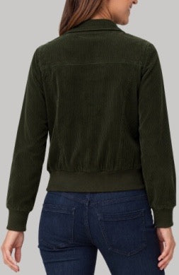 Jacket--Bomber, Zip Front--HUNTER GREEN (Liverpool LA)