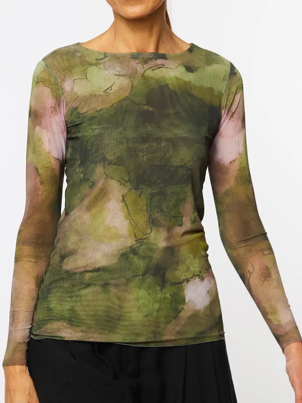 Top--Double-Layer--"Moss Eden", Long sleeved (AMB Designs)