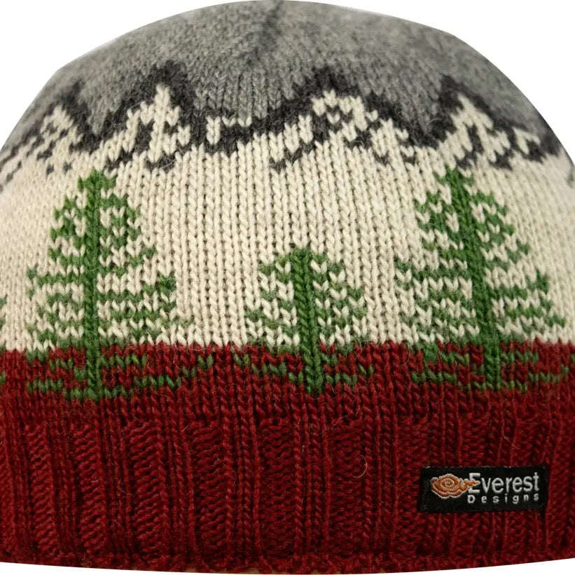 Hat--"Beanie", Wool, 2 Patterns (Everest Designs)