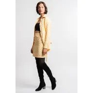Skirt--"Hoche", Diamond-Quilted, 3 Colors (ficelle Paris)