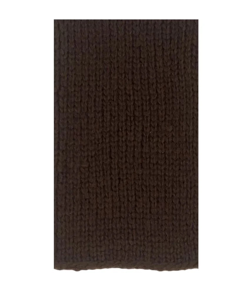 Sweater--Jane", Cardigan, Button, Waxed Loden OR Dark Leather (Wooden Ships)