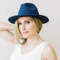 Earrings--"Daria", Pearl, Threader, Gold & Silver (Sarah Cornwell)