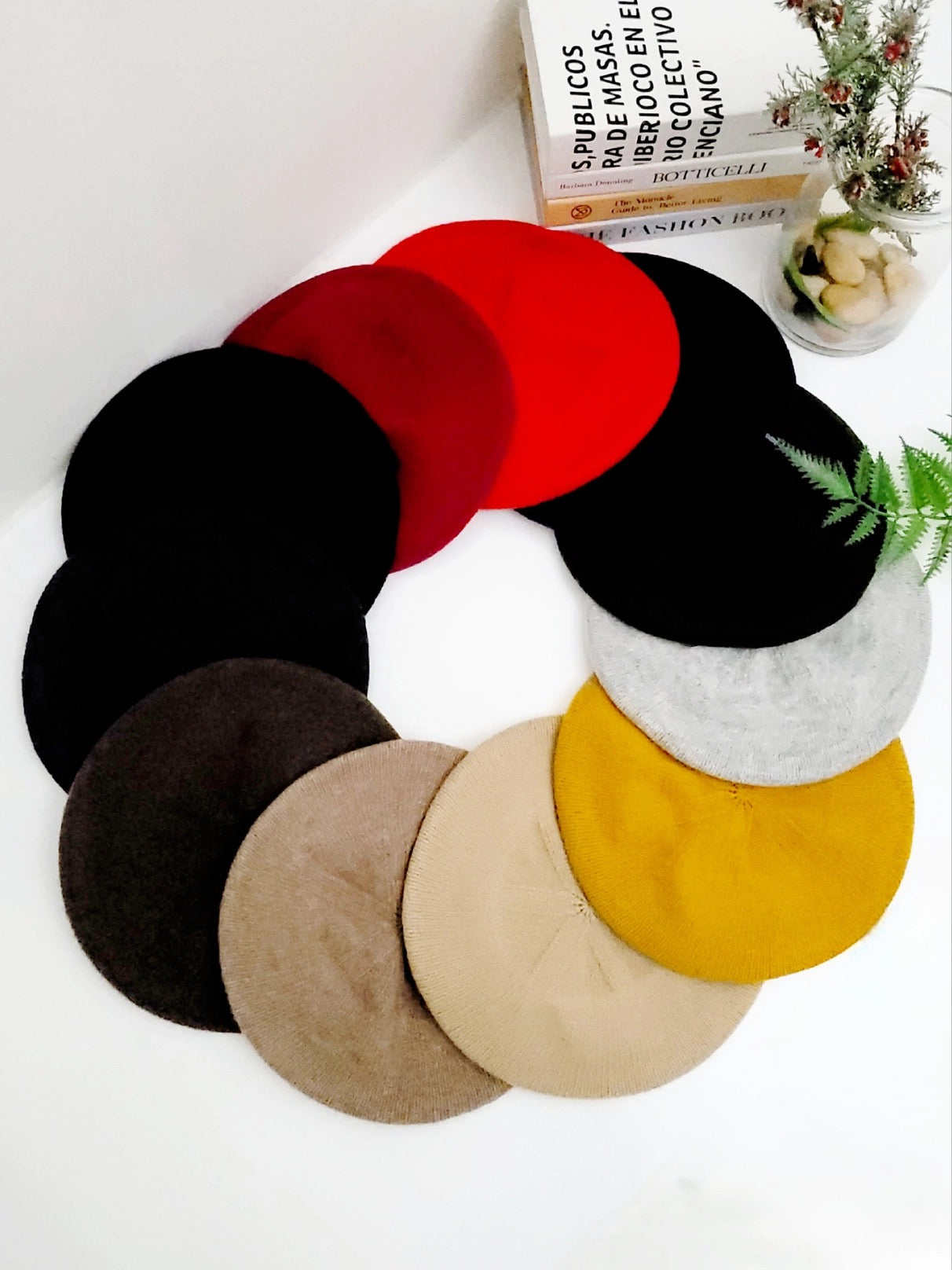 Beret--Wool, Many Colors (Comfortarians)