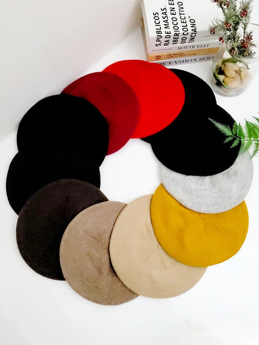Beret--Wool, Many Colors (Comfortarians)