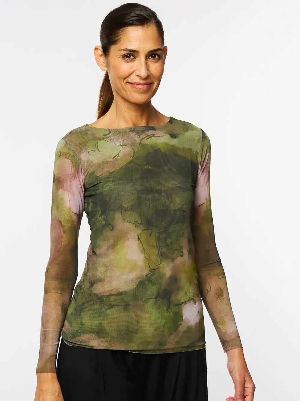 Top--Double-Layer--"Moss Eden", Long sleeved (AMB Designs)