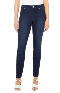Jeans--"Abby", Ankle-Skinny, Mid-Rise, Blue (Liverpool LA)