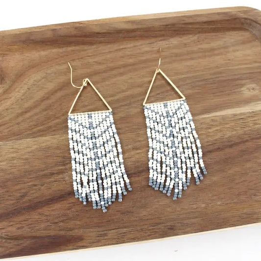 Earrings--Seed Beads, 7 Colors (Pretty Persuasions)