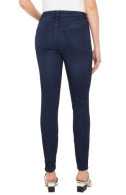 Jeans--"Abby", Ankle-Skinny, Mid-Rise, Blue (Liverpool LA)