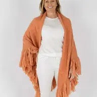 Shawl--"Daisy" Alpaca & Merino Wool, 2 colors (Merete Dehn)