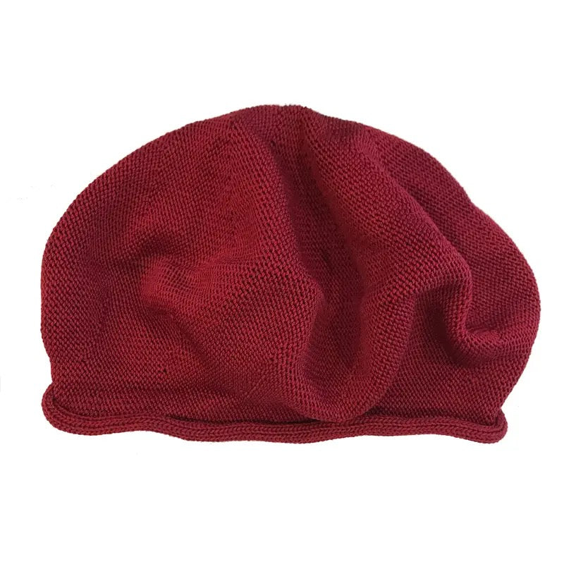 Hat--Beret, PIMA COTTON, Many Colors (Little Journeys Chicago)