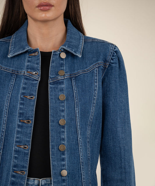 Jacket--"Shaya", Denim (Kut from the Kloth)