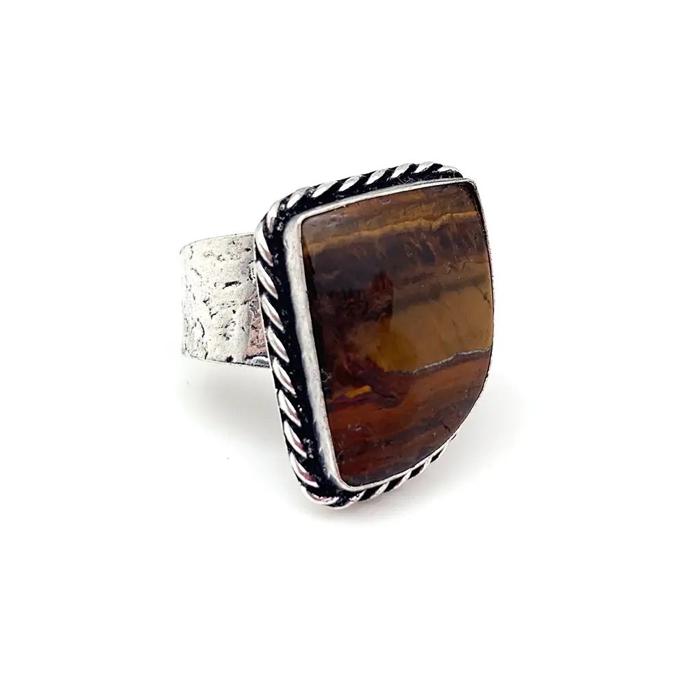 Ring--Statement, Stone, MANY Kinds (Anju)
