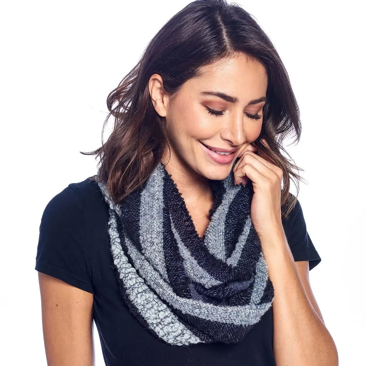 Scarf--Infinity, Alpaca, 5 Colorways (Shupaca Alpaca)