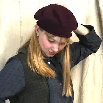 Hat--Beret, PIMA COTTON, Many Colors (Little Journeys Chicago)