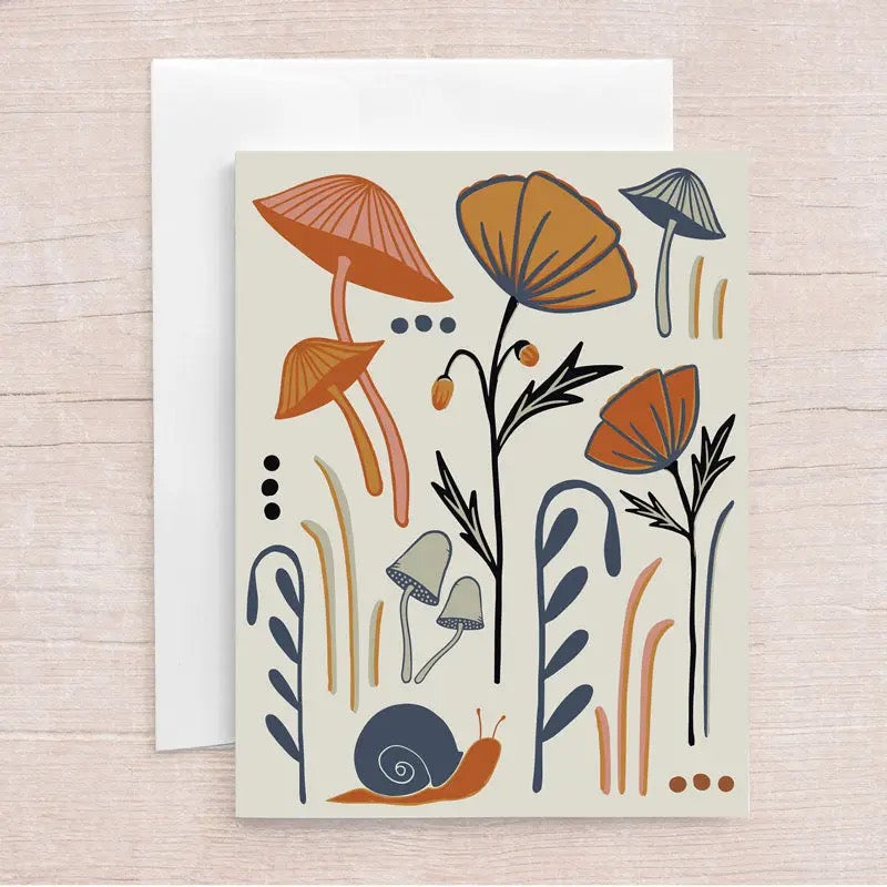 Note Card--Many Patterns (Jen Fox Studio)