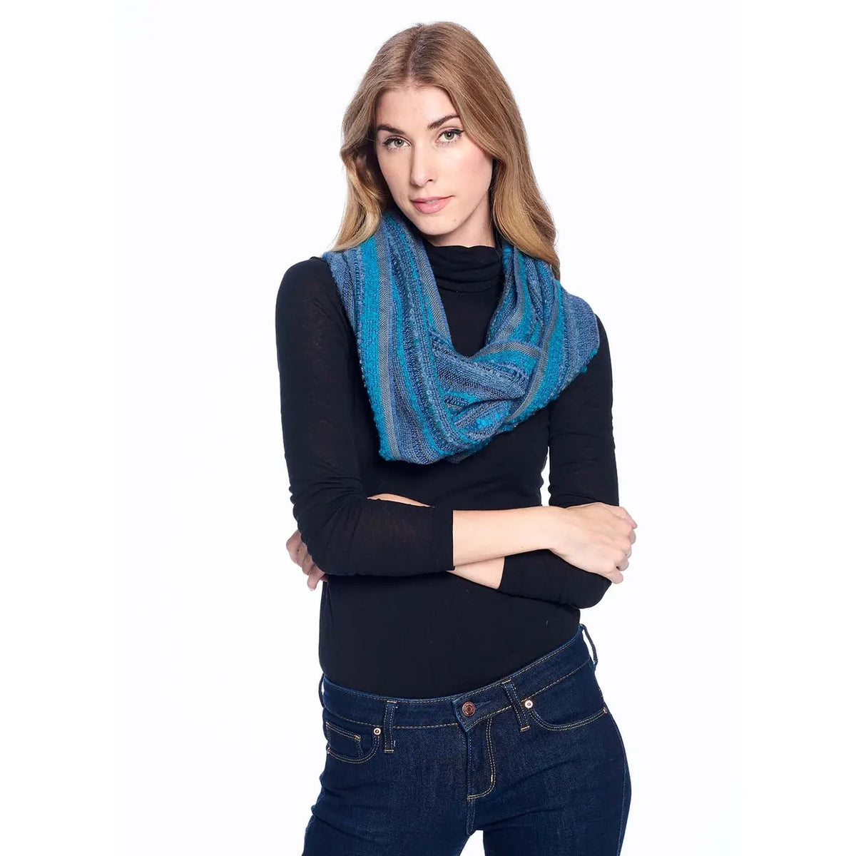 Scarf--Infinity, Alpaca, 5 Colorways (Shupaca Alpaca)
