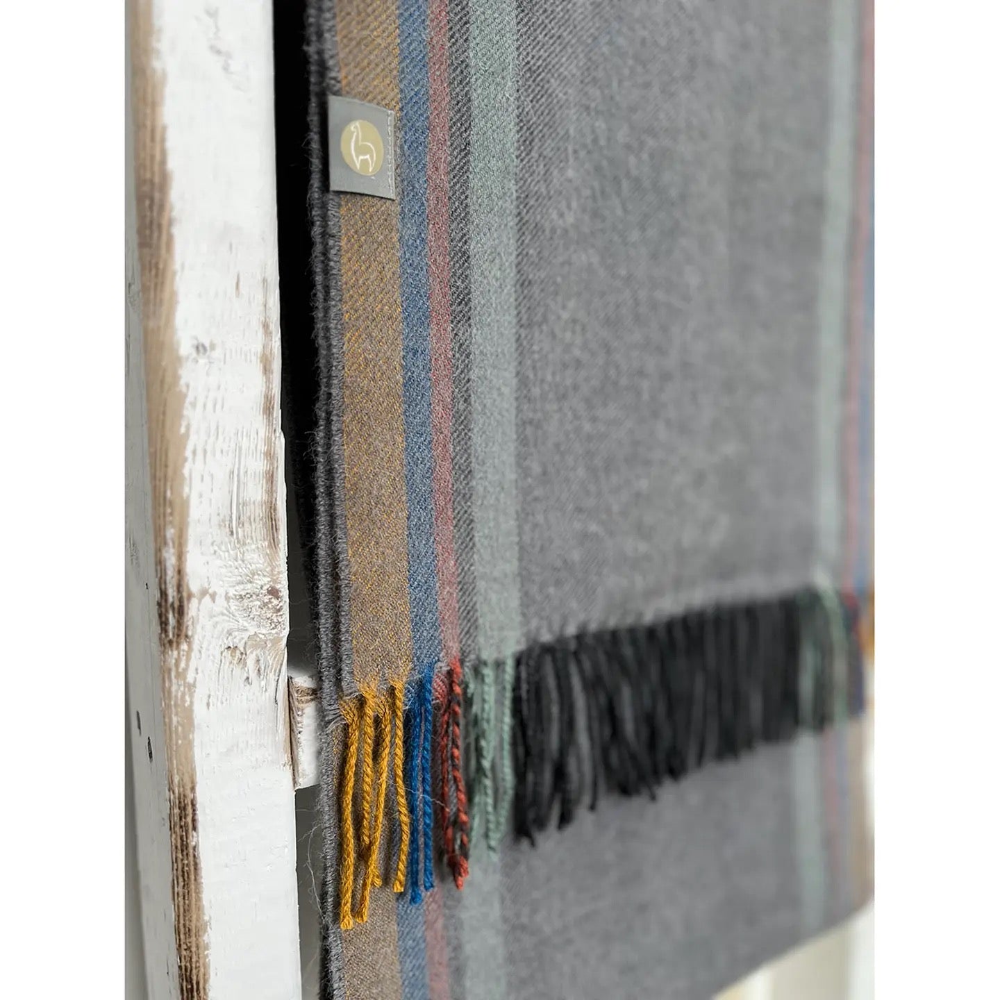 Scarf--Alpaca (Baby), Striped, 4 Colorways (Shupaca Alpaca)