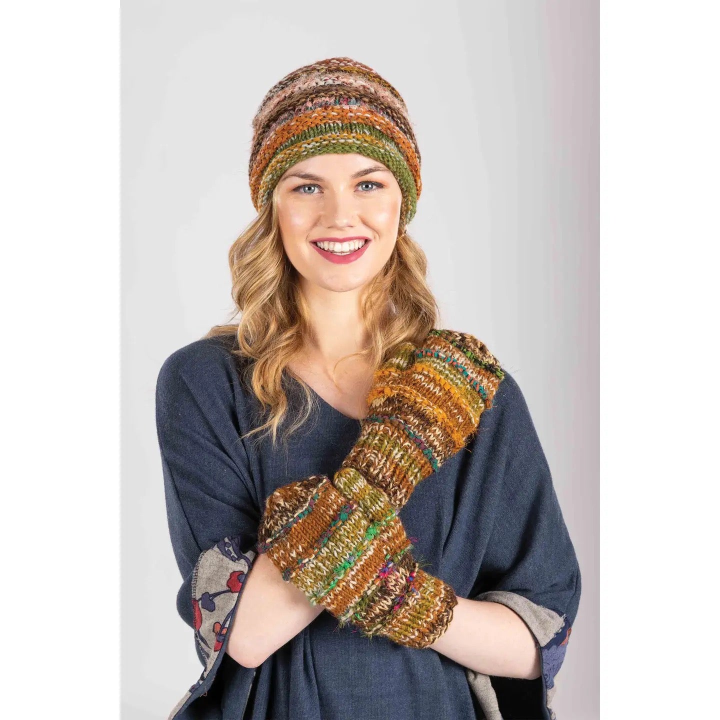 Hat--Beanie, Wool & Silk, 3 Colorways (WIndhorse)